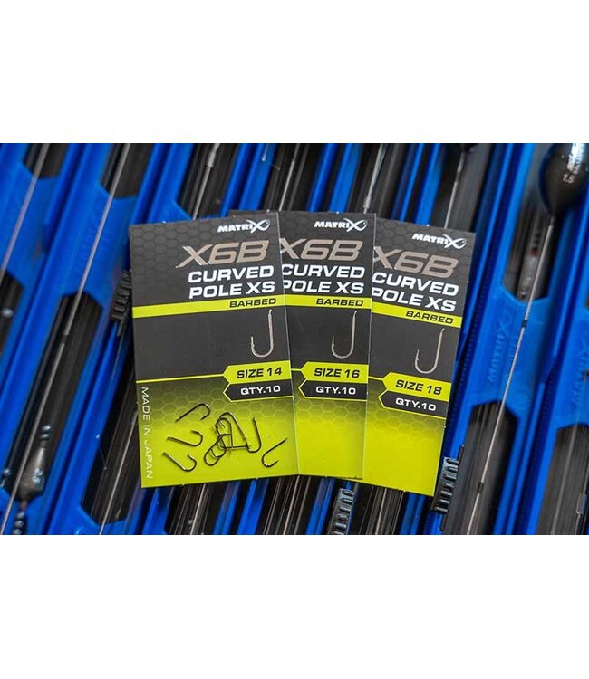 Matrix X6B Curved Pole XS Spade-Barbed (10 pcs)