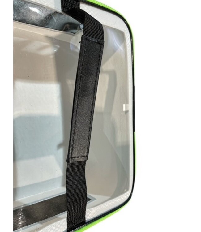 Reniers Fishing Weiße EVA-Tasche mit Belüftung für Köder und Zubehör.