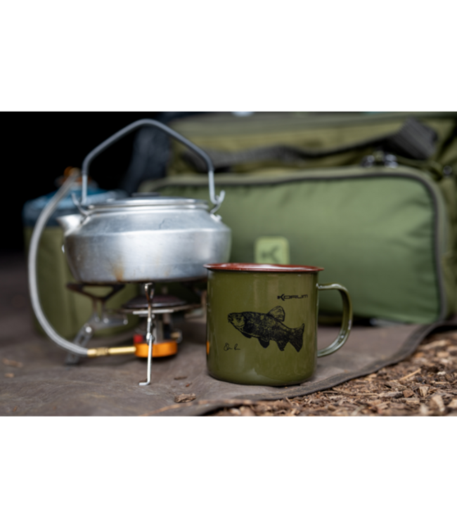 Korum Mug Émaillé Classique – Tanche