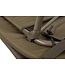 Fox Voyager Bed – Bedchair Carpe avec Matelas Fleece, Soutien Lombaire, 6 Pieds Réglables et Pliage Compact