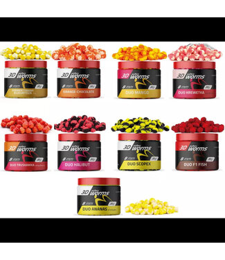 MatchPro 3D Worms Wafters Duo 10mm 20g