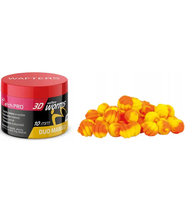 MatchPro 3D Worms Wafters Duo 10mm 20g