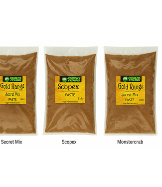 Reniers Fishing Gold Range Paste 1kg – Pâte Artisanale pour Hookpaste et Method