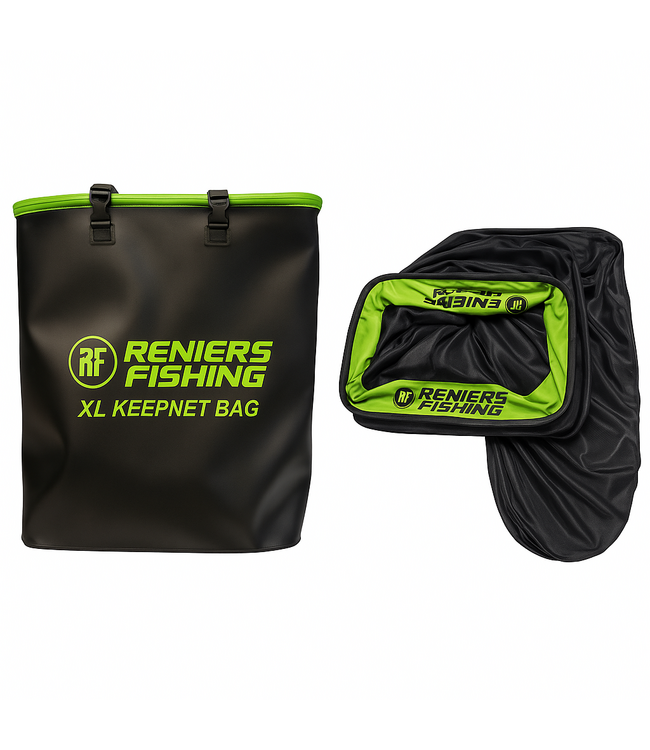Reniers Fishing Set 3 Kescher Carp Mesh 2.50m + EVA Kescher Tasche XL