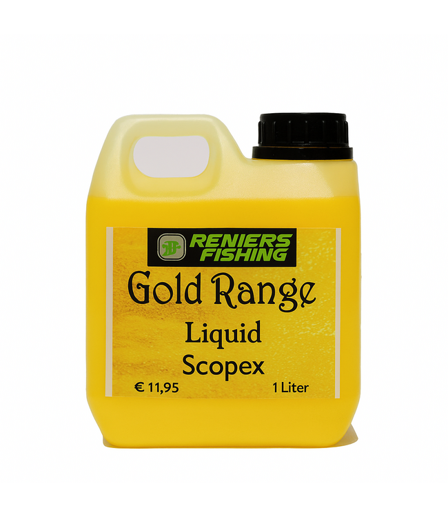 Reniers Fishing Gold Range Liquid 1 Liter Scopex
