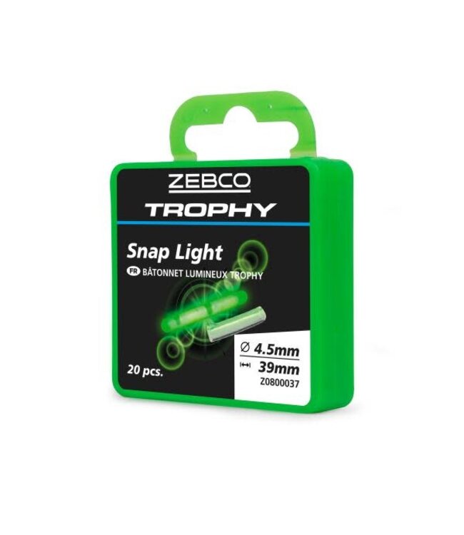 Zebco Trophy Snap Lumière 20pcs Pack 4.5mm