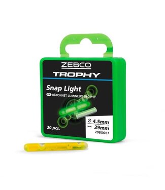 Zebco Trophy Snap Lumière 20pcs Pack 4.5mm
