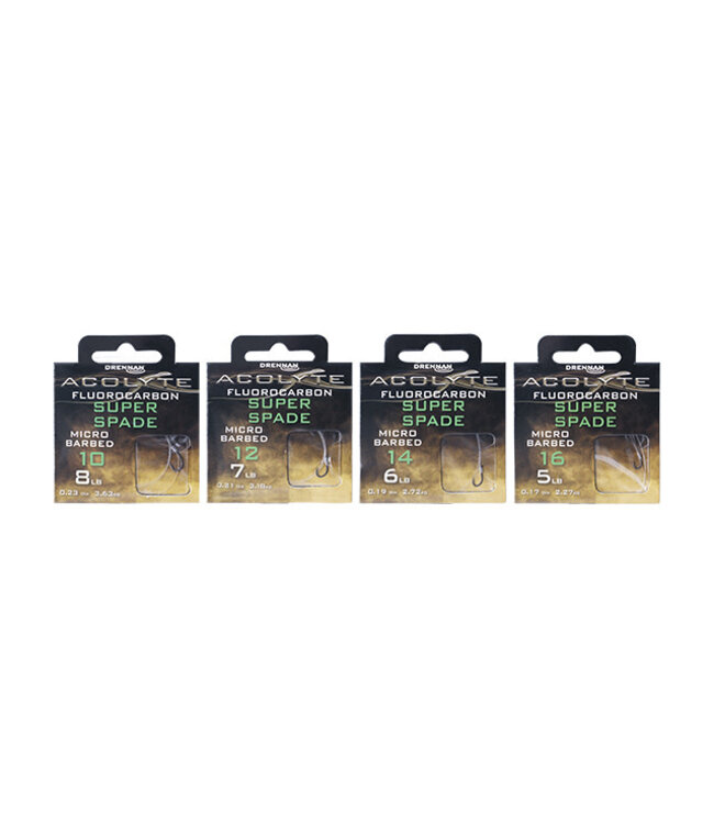 Drennan Acolyte Fluorocarbon Super Spade Micro Barbed (50 cm)