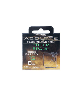 Drennan Acolyte Fluorocarbon Super Spade Micro Barbed (50 cm)