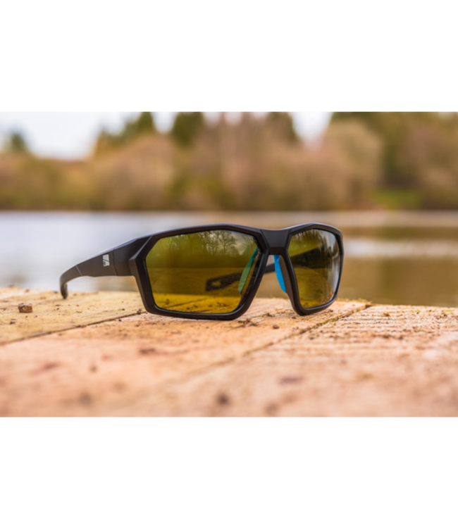 Preston Lunettes Absolute Wrap – Verres ambre brun