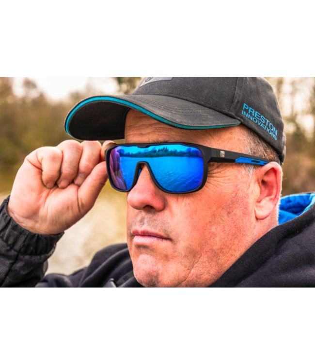 Preston Absolute Ascent Sunglasses - Ice Blue Lens