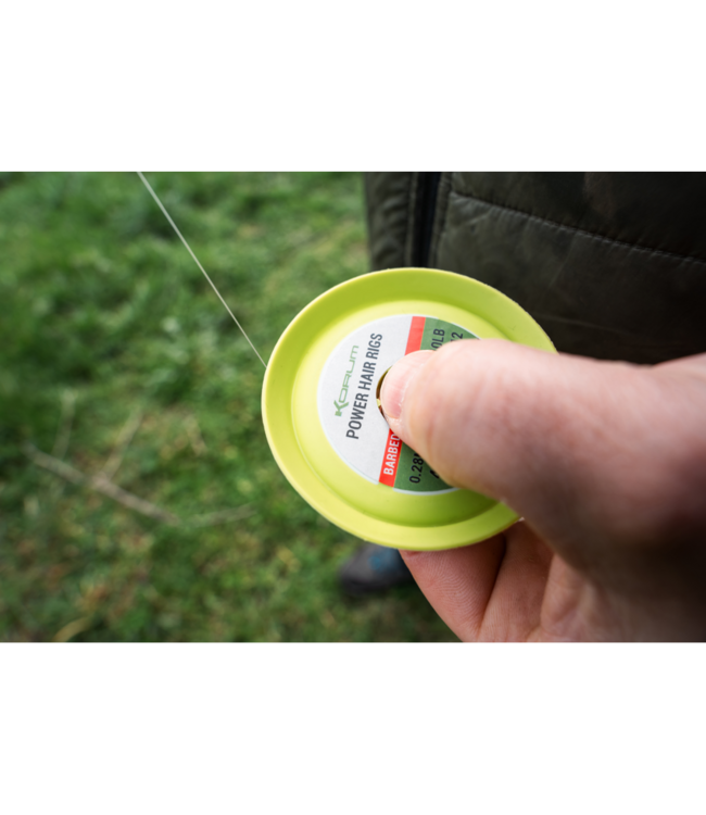 Korum Xpert Power River Hair Rig Barbed 1m Mono (6 pcs)