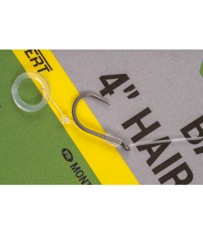 Korum 4" Banded Hair Rigs Barbless (8 pcs)