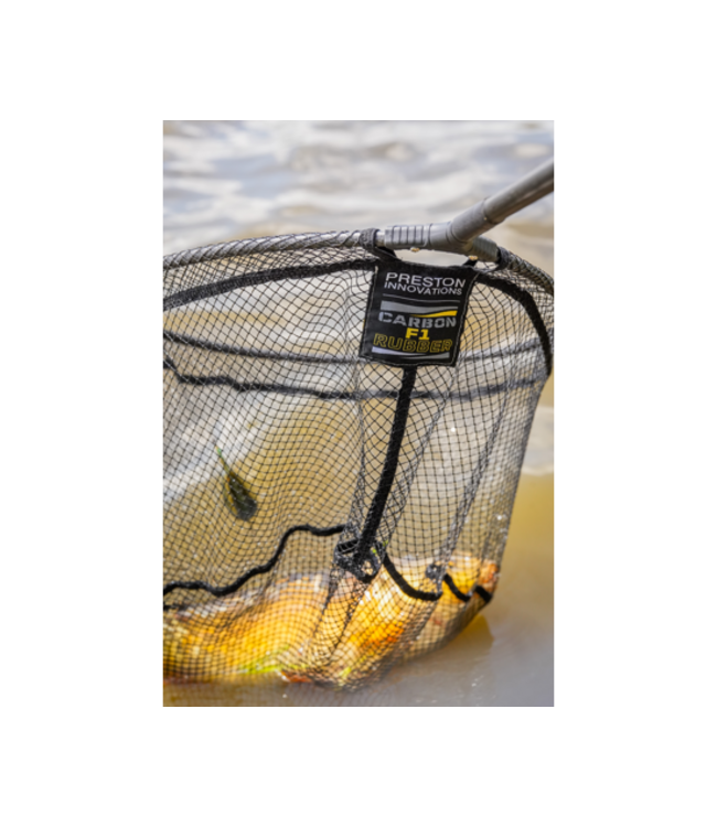 Preston Carbon F1 Latex Landing Net
