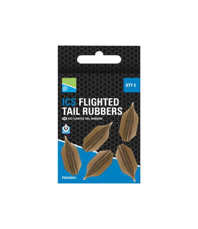 Preston ICS Flighted Tail Rubbers