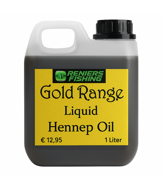 Reniers Fishing Gold Range Liquid (1 liter) Hennep Oil