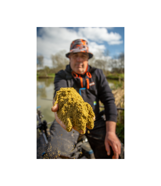 Sonubaits Super Crush Mega Carp Method Mix 2kg – Amorce Grossière Fishmeal Pellet pour Method Feeder, Bordure et Gros Poissons