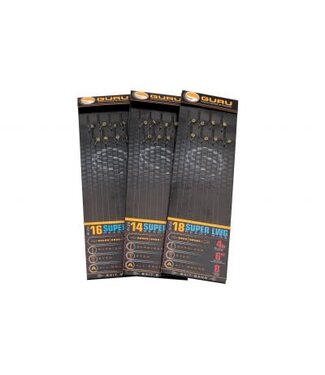 Guru Base de Ligne 6" Super LWG Bait Band (8 pcs)