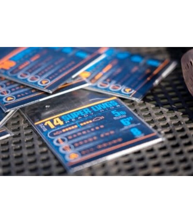 Guru 6" Super LWGS Pole Rigs (8 pcs)