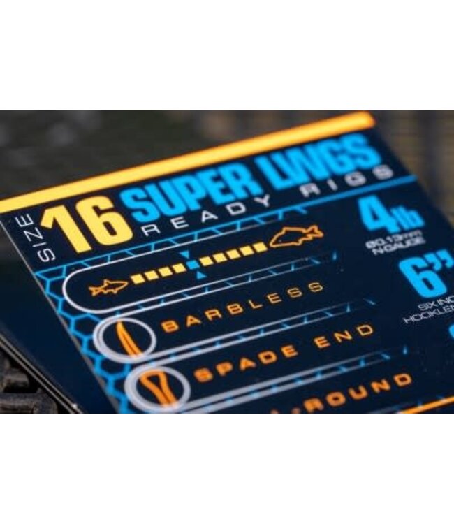 Guru Base de Ligne Canne au Coup 6" Super LWGS (8 pcs)