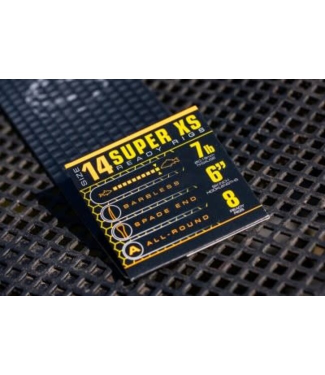 Guru 6" Super XS Spade Pole Rigs (8 pcs)