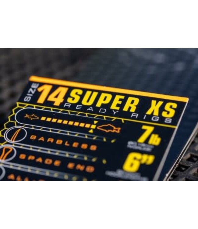 Guru 6" Super XS Spade Pole Rigs (8 pcs)