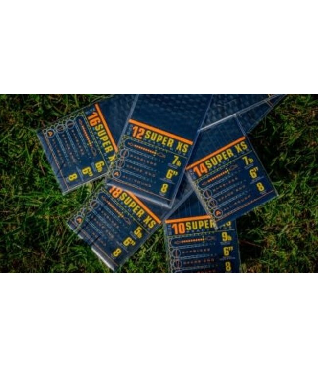 Guru Base de Ligne 6" Super XS Spade Pole Rigs (8 pcs)