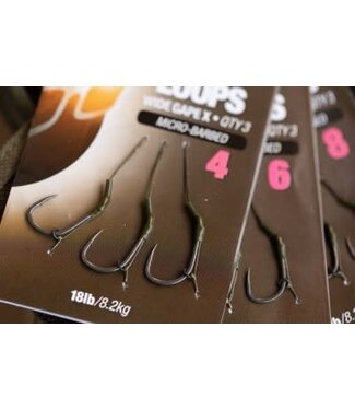 Korda Loops Wide Gape X Micro-Barbed (3 pcs)