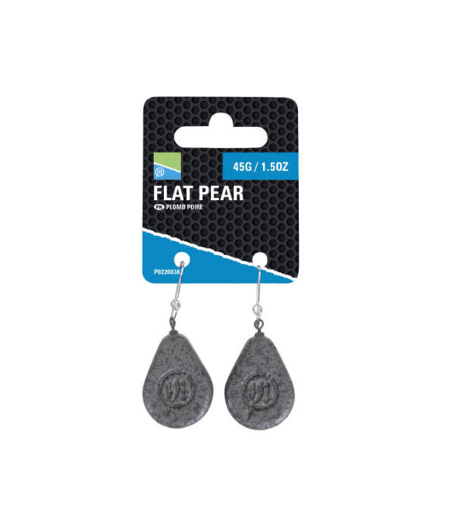 Preston Flat Pear Leads (2 pcs)