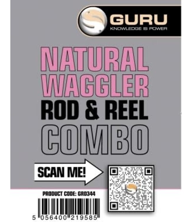 Guru Combo Natural Waggler Canne 11ft & Moulinet