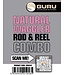 Guru Combo Natural Waggler Canne 11ft & Moulinet