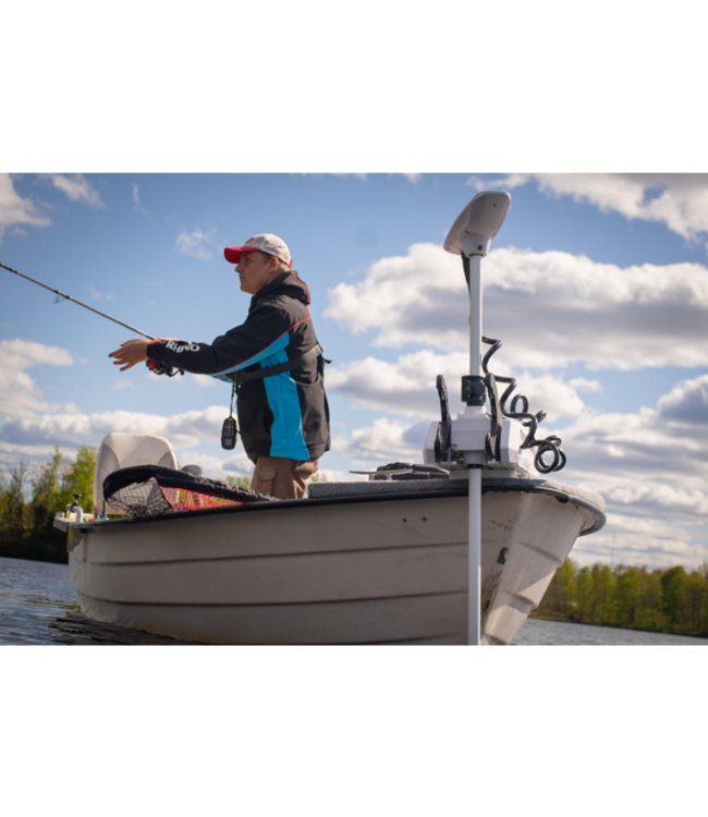 Rhino BMR GPS NxT 65 Longshaft 12V Outboard Motor White