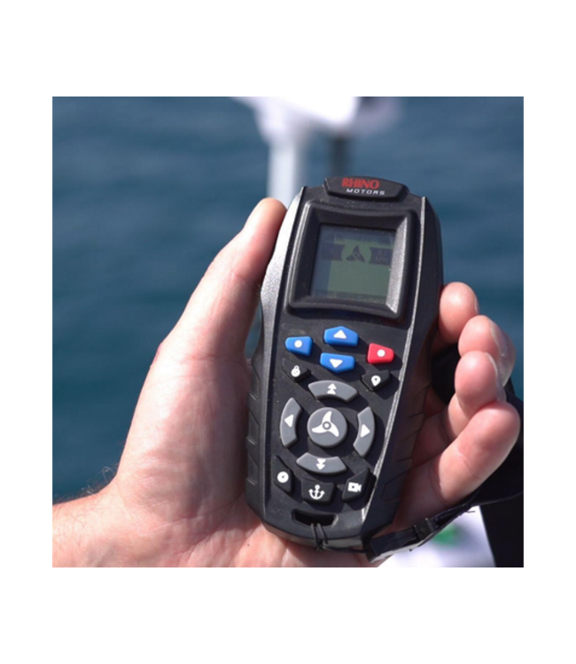 Rhino BMR GPS NxT 65 Longshaft 12V Outboard Motor White