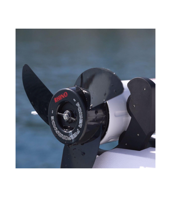 Rhino BMR GPS NxT 65 Longshaft 12V Outboard Motor White