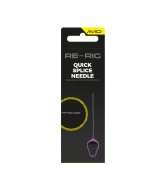 Avid Carp Re-Rig Aiguille Rapide pour épissure