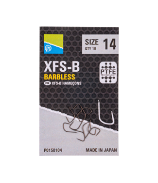 Preston XFS-B Palette - Sans Ardillon (10 pcs)