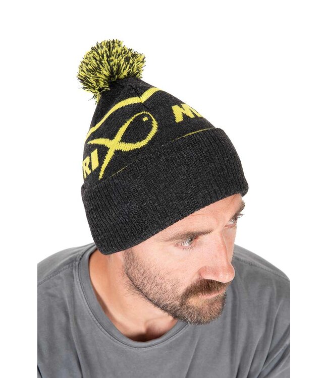 Matrix Bonnet Bobble Lime & Gris