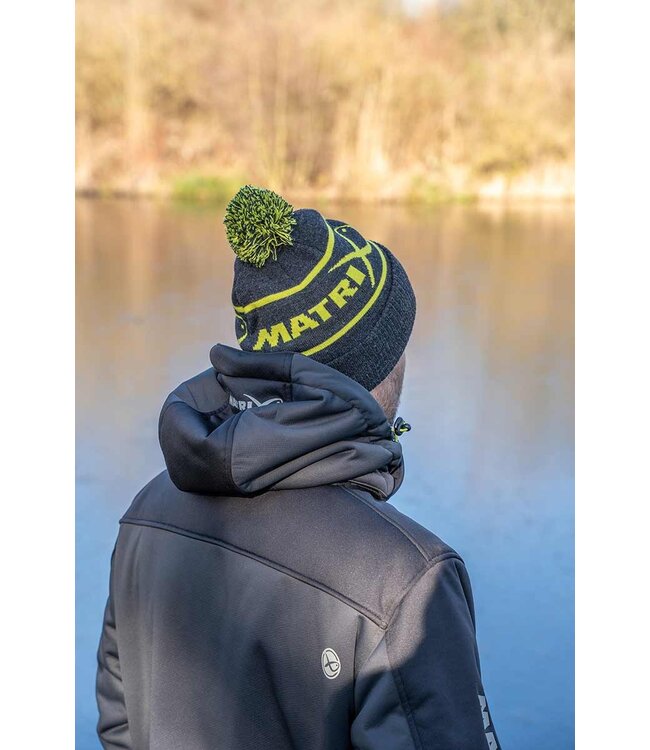 Matrix Bonnet Bobble Lime & Gris