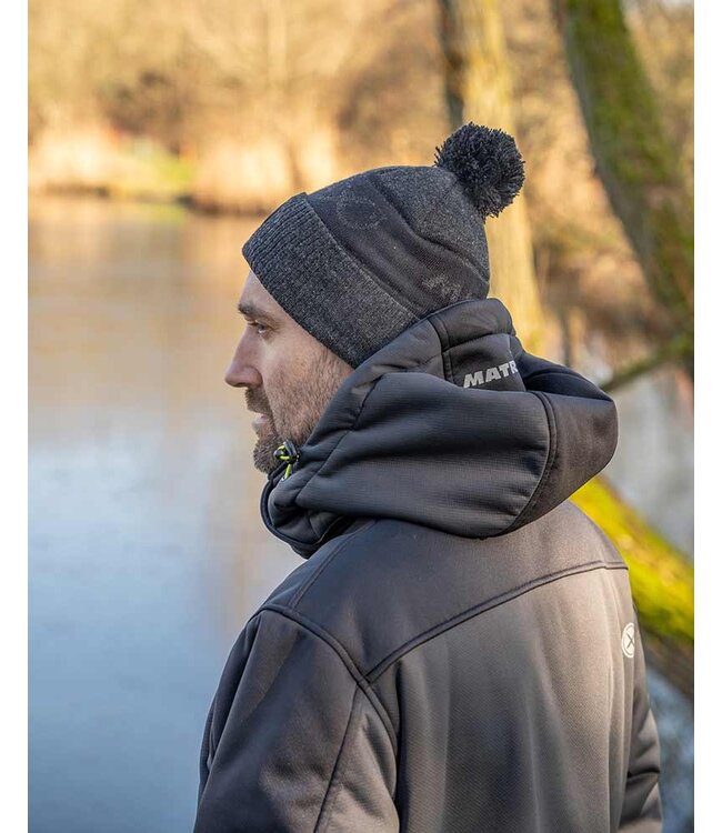 Matrix Grey Sherpa Bobble Hat
