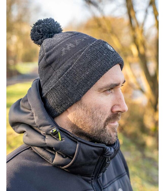 Matrix Grey Sherpa Bobble Hat