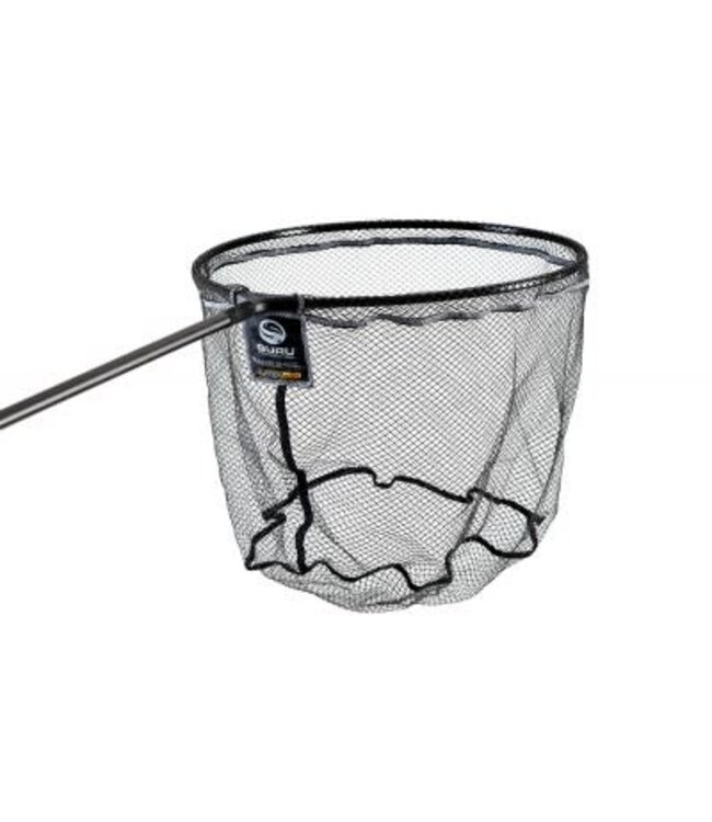 Guru Latex Net 400mm, 450mm, 500mm oder 550mm – Latexbeschichteter Barb Safe Kescher mit Aluminiumrahmen