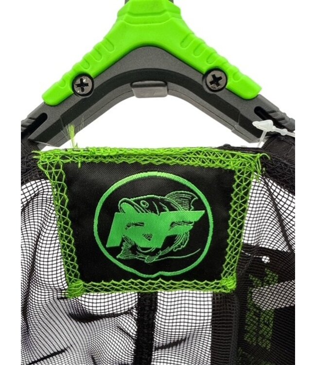 Reniers Fishing Commercial Rubber Landing Net – Fischschonender Gummierter Kescherkopf mit D-Rahmen für Friedfisch, F1 und Karpfen