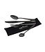 Fox Cookware Black Stainless Cutlery Set