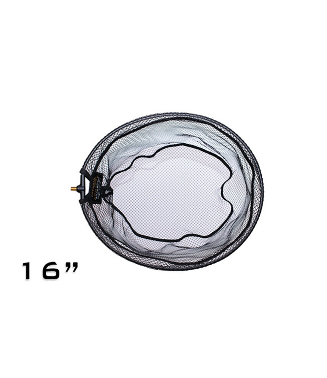 Drennan Acolyte Silverfish Net 16, 18 ou 20 Pouces – Épuisette Ultra Légère en Maille Caoutchoutée pour Brème, Gardon et Poissons Blancs