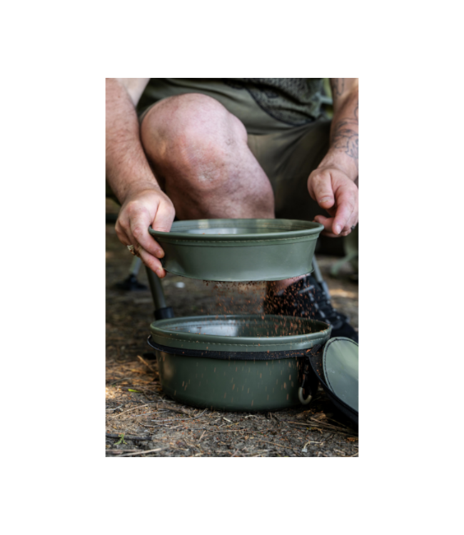 Korum EVA Solid Groundbait Bowl & Riddle