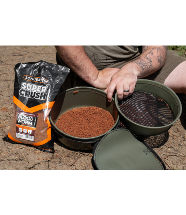 Korum EVA Solid Groundbait Bowl & Riddle