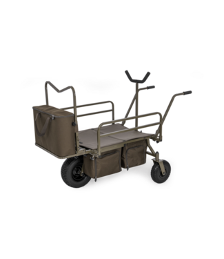 Avid Carp Transit Tri-Terrain Barrow – Stabile 3-Rad-Barrow für schweres Karpfentackle