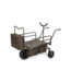 Avid Carp Transit Tri-Terrain Barrow – Chariot 3 Roues avec Sacs Amovibles, Cadre Réglable et Roues Pivotantes 360°