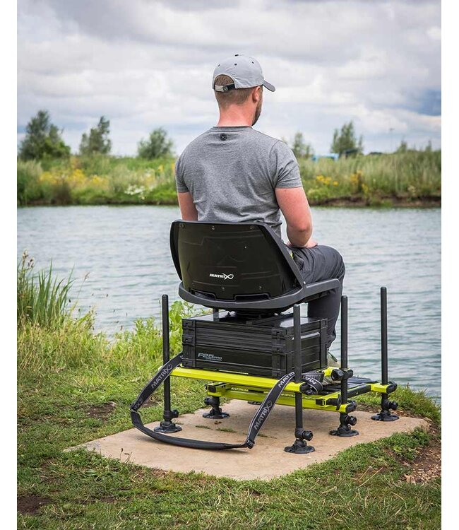 Matrix F25 Pro Swivel Seatbox - Lime Edition