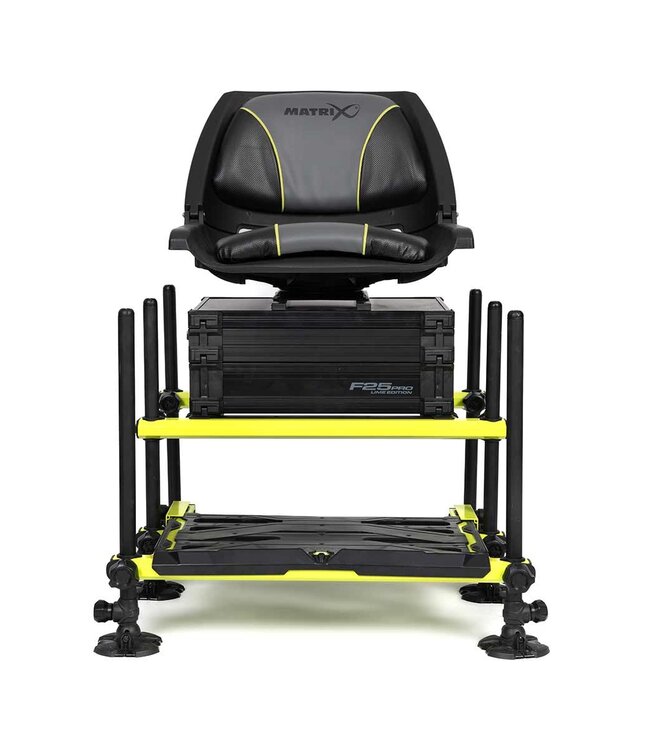 Matrix F25 Pro Swivel Seatbox - Lime Edition